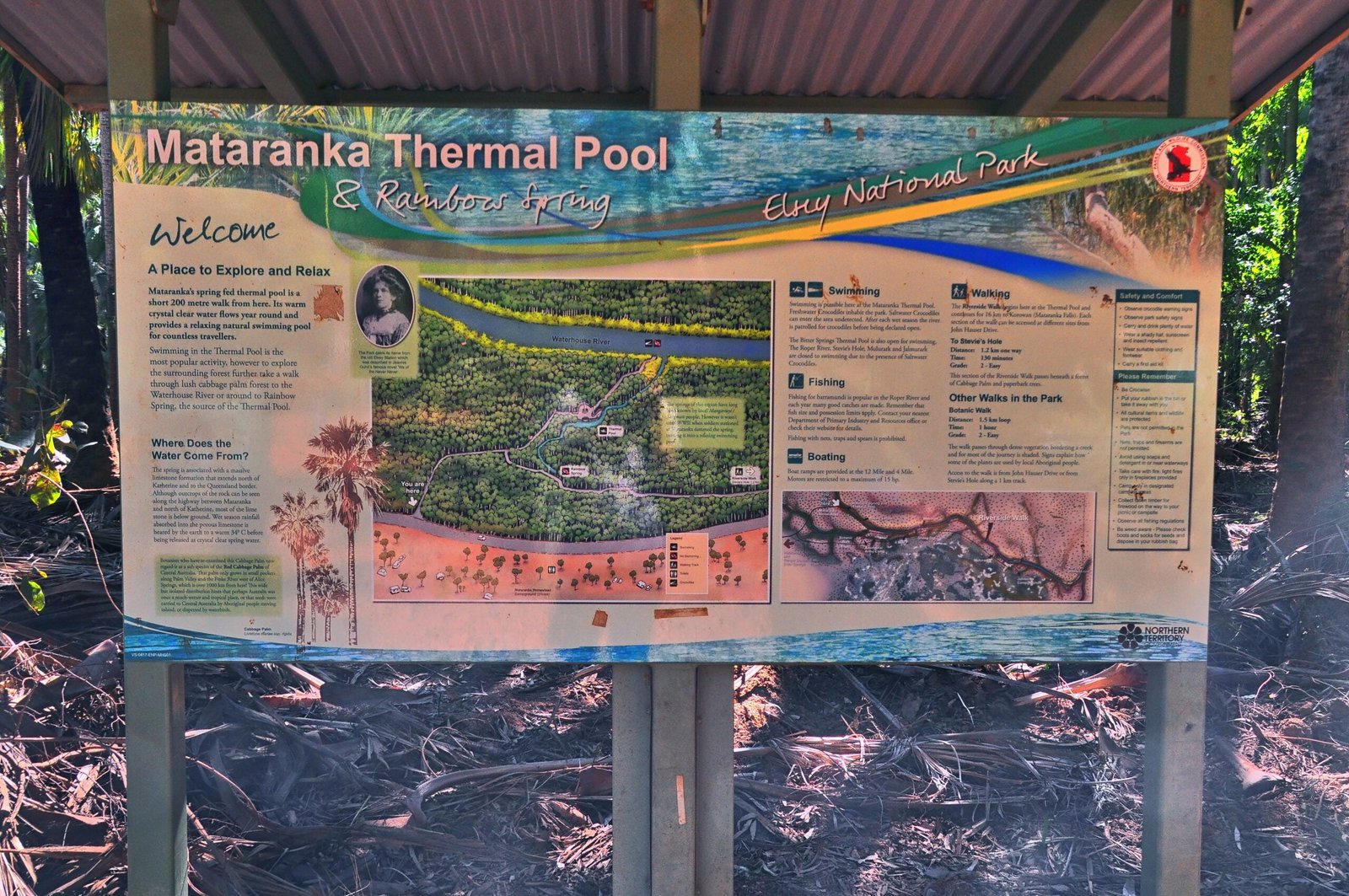 Mataranka Thermal Pool All Over Australia